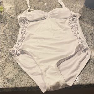 White onepiece swimsuit- still in package